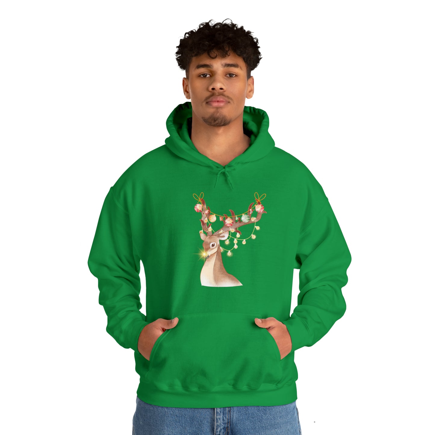 Dear Festive Glow: Unisex Heavy Blend™ Hooded Sweatshirt