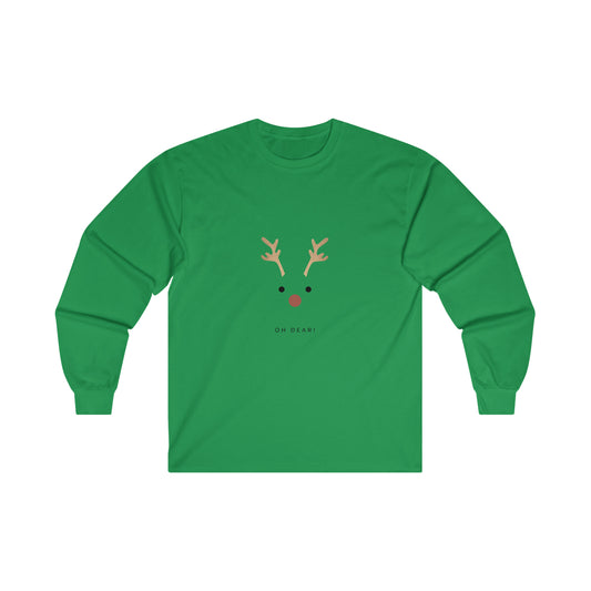 Dear Deer Classic Comfort Ultra Cotton Long Sleeve Tee