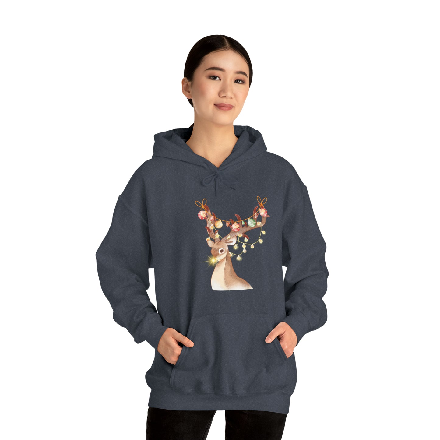 Dear Festive Glow: Unisex Heavy Blend™ Hooded Sweatshirt