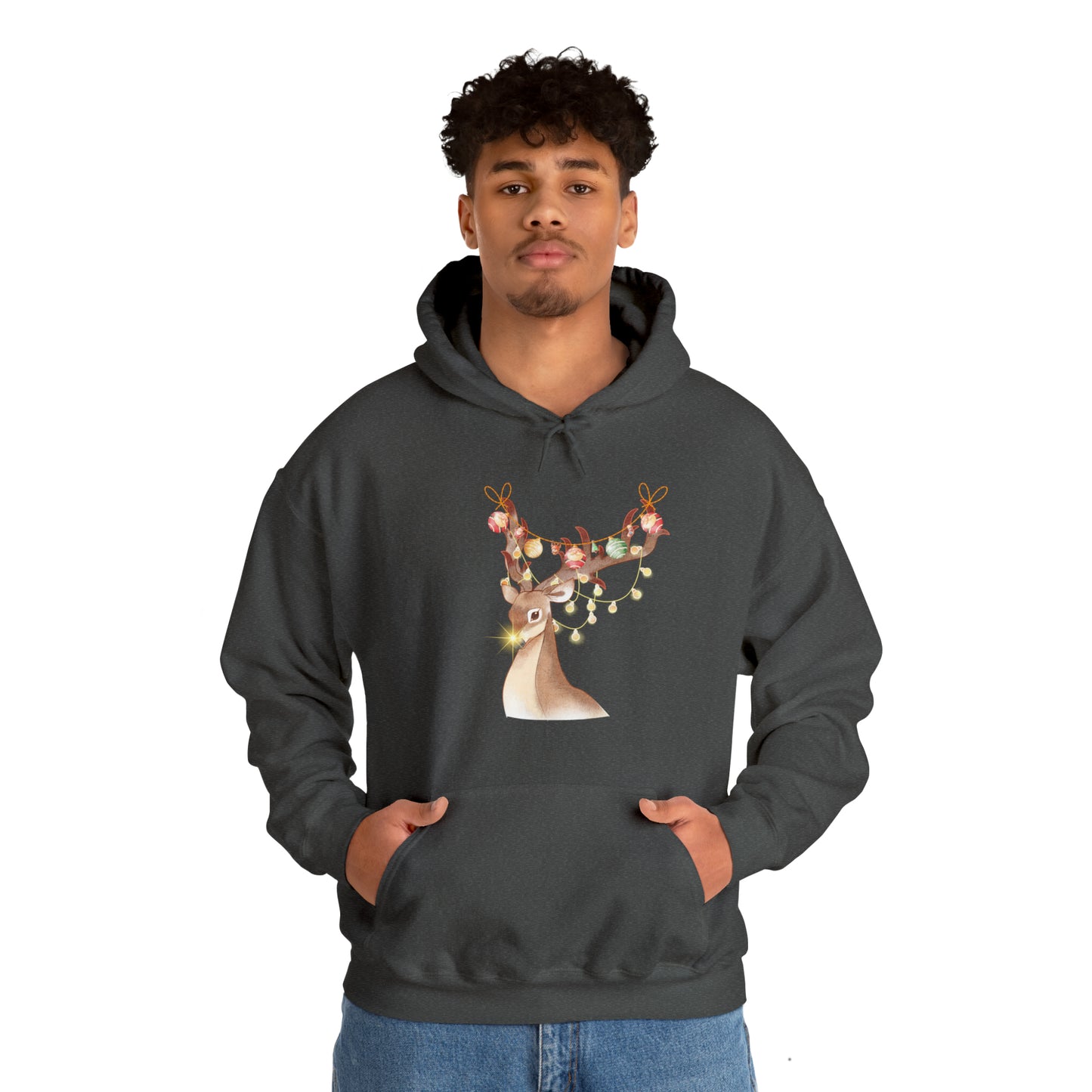 Dear Festive Glow: Unisex Heavy Blend™ Hooded Sweatshirt