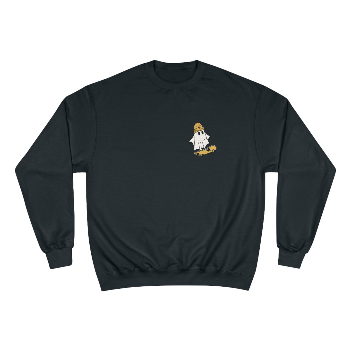 Spooktacular Skateboard Champion Sweatshirt for Halloween