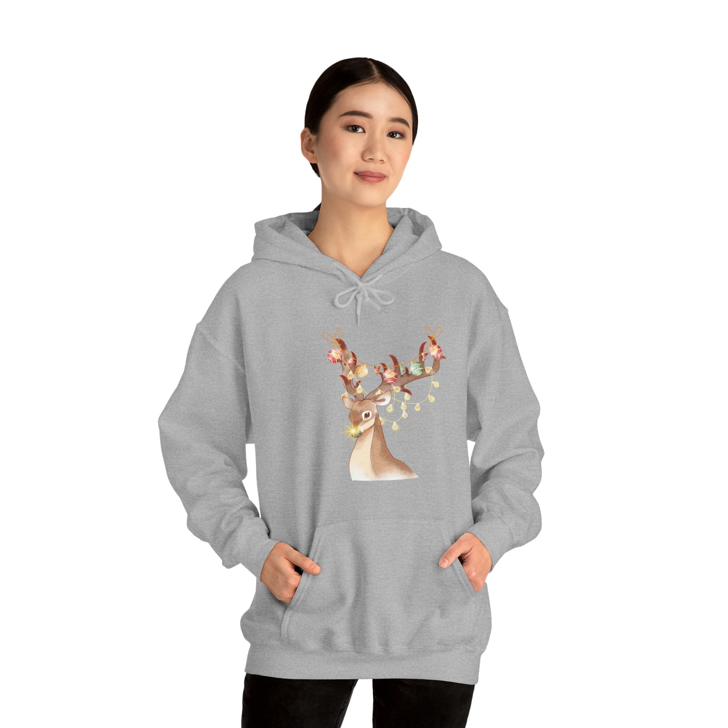 Dear Festive Glow: Unisex Heavy Blend™ Hooded Sweatshirt