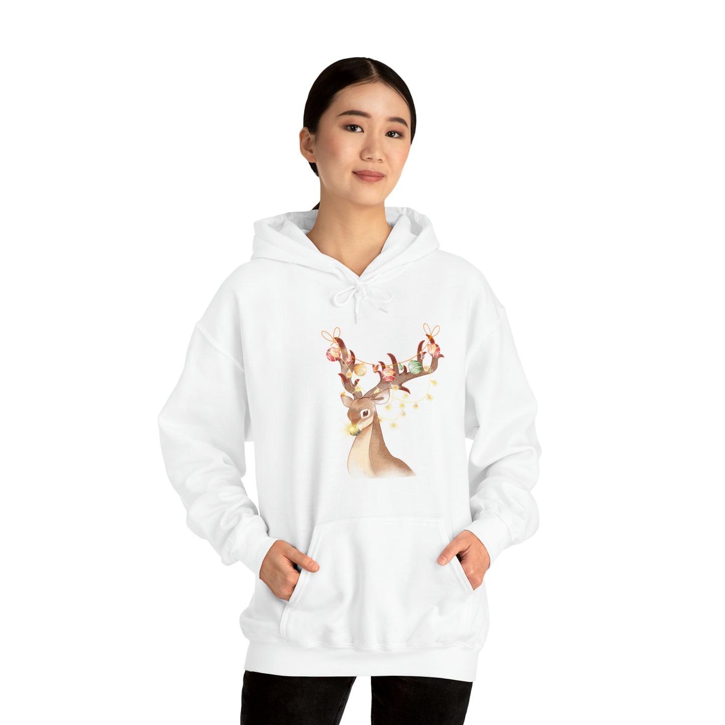 Dear Festive Glow: Unisex Heavy Blend™ Hooded Sweatshirt