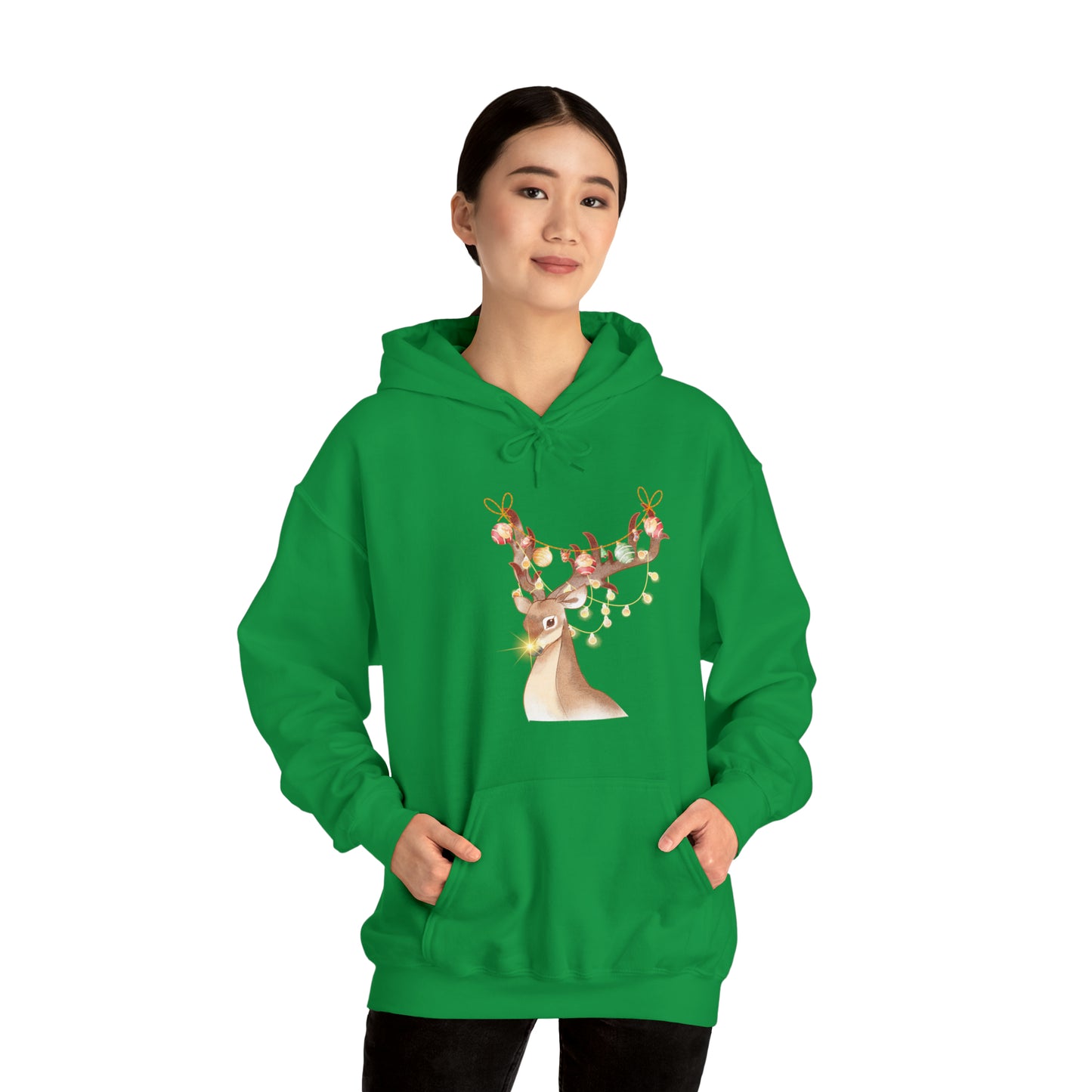 Dear Festive Glow: Unisex Heavy Blend™ Hooded Sweatshirt