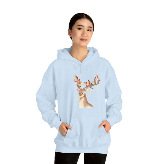 Dear Festive Glow: Unisex Heavy Blend™ Hooded Sweatshirt