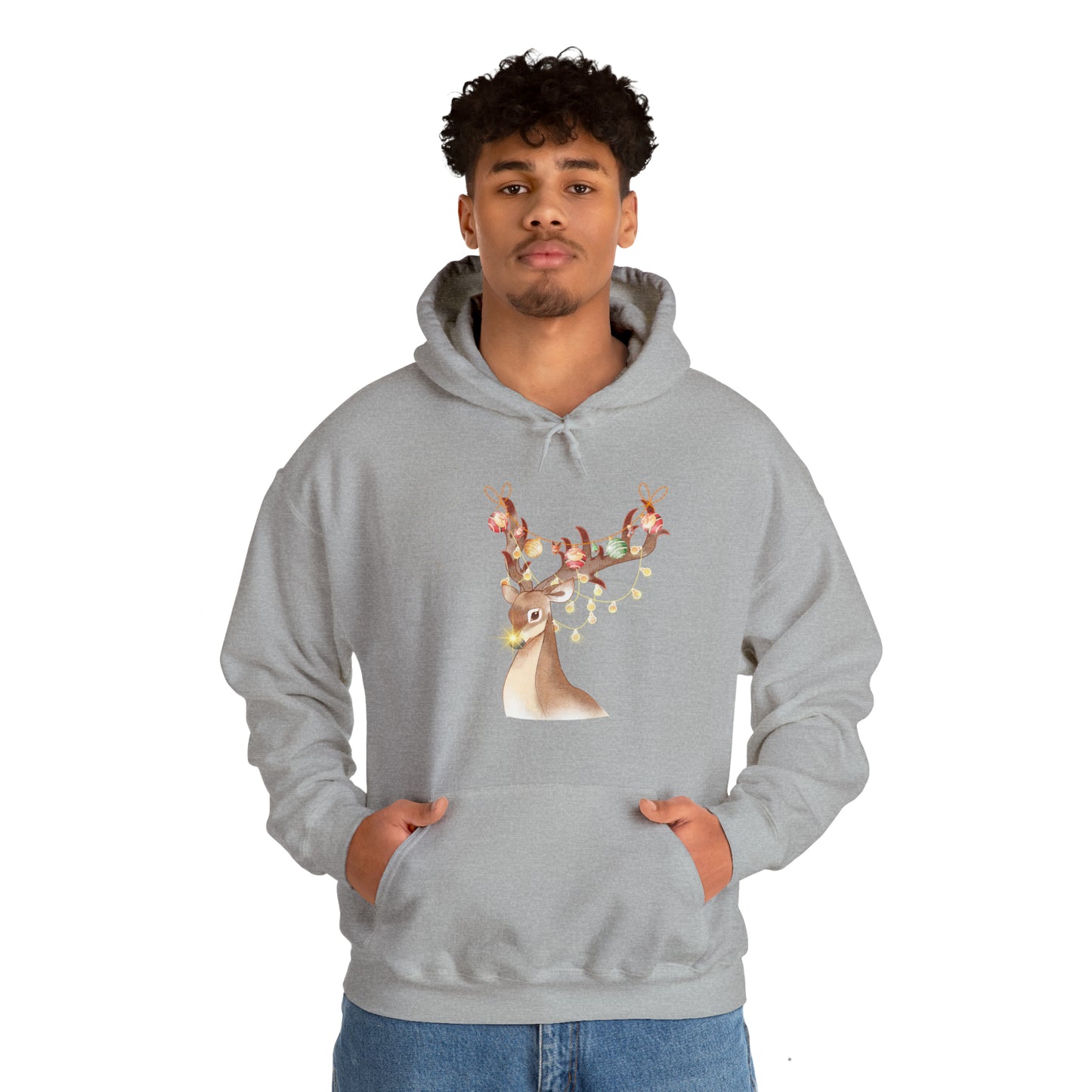 Dear Festive Glow: Unisex Heavy Blend™ Hooded Sweatshirt